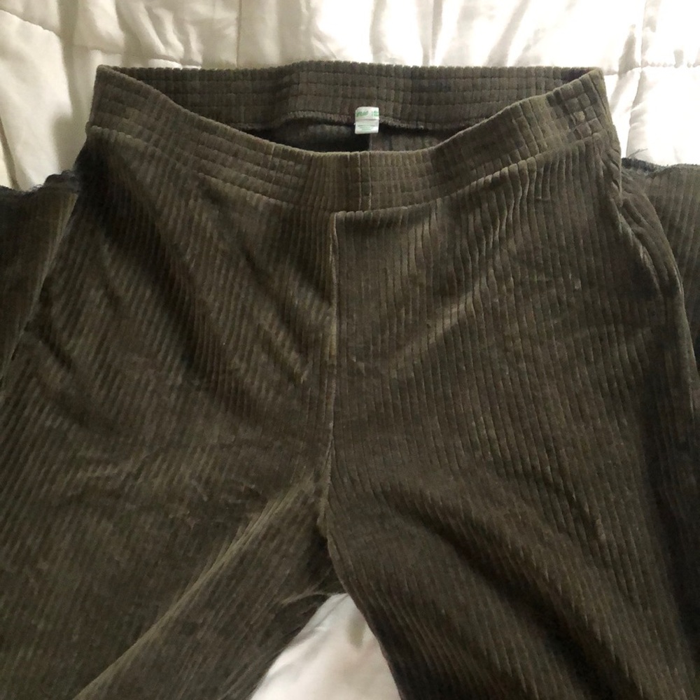 American Eagle Ribbed Flare Pants